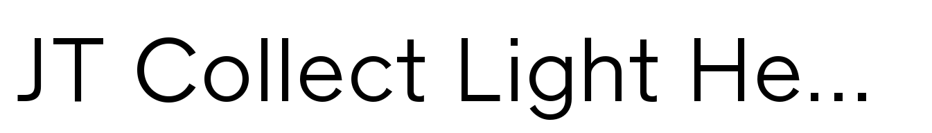 JT Collect Light Headline